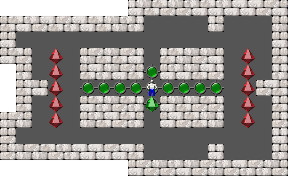 Sokoban Magic Pearls level 89